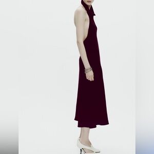 Zara | Dresses | Zara Beaded Halter Dress | Poshmark